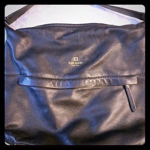 Kate Spade black leather purse